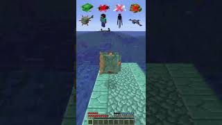 Water Laser vs Sliding Mobs meme shorts minecraft [upl. by Agathe]