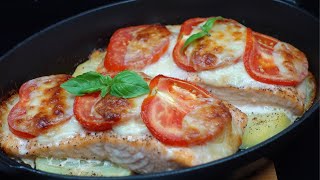 🇮🇹 Zalm Caprese Ovenschotel  The Food Chef [upl. by Siouxie636]