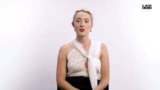 Saoirse Ronan says Saoirse Ronan [upl. by Roscoe]