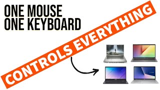 Mouse Without Borders  How to Control Mouse and Keyboard on Multiple Windows Computers [upl. by Ymmit892]