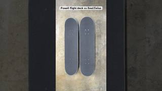 Powell flight deck shape compared to Real [upl. by Taft]