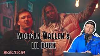 Lil Durk  Broadway Girls feat Morgan Wallen REACTION [upl. by Auj]