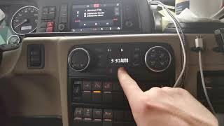 DIY how to set Time and programming at Truck webastosirocou aux heating on MAN TGX standheizung [upl. by Weed989]