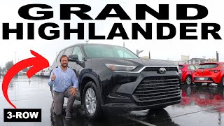 2024 Toyota Grand Highlander The Highlander But More Grand [upl. by Araht8]