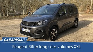 Essai  Peugeot Rifter long  les familles laiment déjà [upl. by Lebasy]