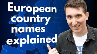 The origin of every European countrys name [upl. by Clemen]