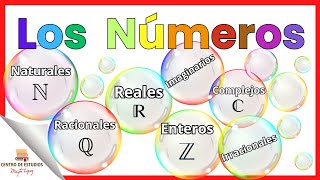 Tipos de NÚMEROS ►Naturales Enteros Racionales Irracionales Reales Imaginarios y Complejos [upl. by Arvin]