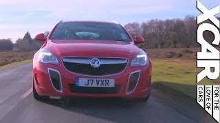 Vauxhall Insignia VXR Supersport Understated grunt  XCAR [upl. by Meri]