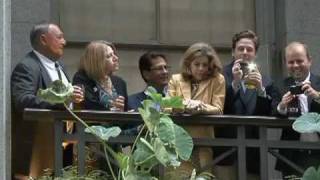 Wall Street Mocks Protesters By Drinking Champagne 2011 [upl. by Ivens]