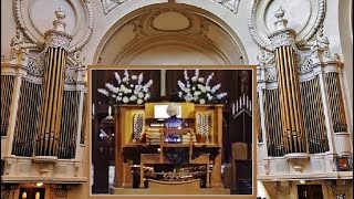 Meyerbeer  CORONATION MARCH FOR ORGAN  Diane Bish at the US Naval Academy Brigade Chapel [upl. by Christiansen]