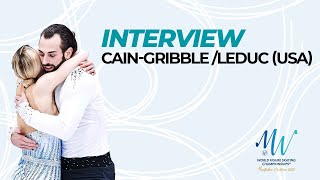 Interview Ashley CainGribble and Timothy Leduc USA  Montpellier 2022  WorldFigure [upl. by Ailemap]