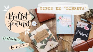 Tipos de quotlibretaquot para Bullet Journal  Pros y contras libretas midori anillas [upl. by Elleraj189]