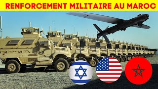 Drones israéliens et 500 véhicules US  lArmée royale marocaine monte en puissance [upl. by Dnalra]