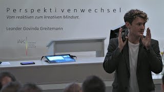 Perspektivenwechsel Vortrag von Leander Greitemann [upl. by Ennaid351]