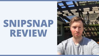 SnipSnap Review  Is This Coupon App Worth Your Time [upl. by Edurtreg]