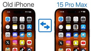 How To Transfer All Data From Old iPhone to New iPhone 15 [upl. by Gombosi424]