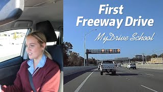 High speed freeway lesson at 100kmh for the first time driving freeway [upl. by Chew]