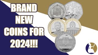 5 Brand New Coins For 2024 The Annual Coin Sets From The Royal Mint [upl. by Luis258]