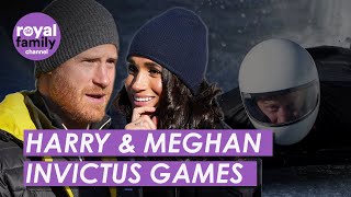 Harry and Meghan Meet More Athletes at Invictus Training Camp [upl. by Guarino25]