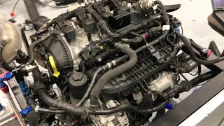 VW 20 TFSI TSI engine running standalone on Simos181 Audi S3 or Golf R engine swap now possible [upl. by Gaspar]