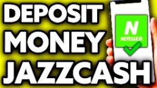 How To Deposit Money in Neteller from Jazzcash EASY [upl. by Adias]