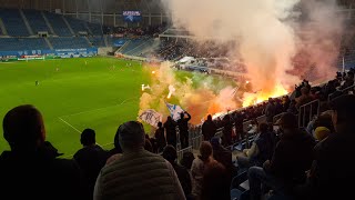 Universitatea CraiovaDinamo 10 Atmosfera incendiară in DerbyForza Știința💙 [upl. by Attiuqal72]