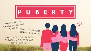 Introduction to Puberty amp Adolescence  Changes during Puberty [upl. by Alric]