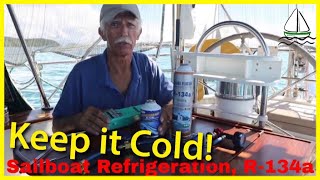 Sailboat Refrigeration Tips Keep food cold in the galley Patrick Childress Sailing Tips 11 [upl. by Nyrat530]