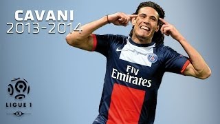 Edinson Cavani  All Goals in 20132014 1st half  PSG [upl. by Caruso923]