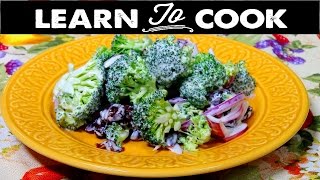 How to Make Broccoli Salad [upl. by Alleciram579]