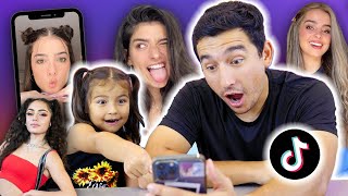 Reacting to Famous Tiktokers First Tiktok  Nick and Sienna [upl. by Argent]