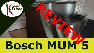 Bosch MUM 5  Was taugt die Küchenmaschine MUM5 Styline mit div Zubehör  Review nach 15 Jahren [upl. by Cowley]