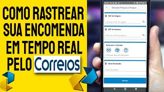 Como rastrear encomenda correios em tempo real pelo celular [upl. by Salvador]