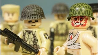 Epic Lego WW2 stop motion Normandy D Day landing  full movie [upl. by Crystie]