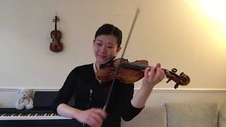 ABRSM Grade 4 Violin Exam 20202023 C1 Petite rhapsodie hongroise [upl. by Lseil]