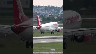 Corendon Airlines Boeing 737 Lansing at Stuttgart Airport [upl. by Huntington]