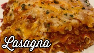 HOMEMADE LASAGNA IN THE NINJA FOODI GRILL [upl. by Nairb948]