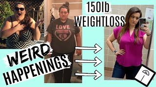 30 WEIRD THINGS AFTER 150LB WEIGHT LOSS  BEFORE AND AFTER PICTURES  WEIGHT LOSS MOTIVATION [upl. by Boucher]