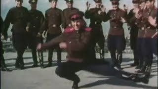 Soviet Army Dancing to Hard Bass REMASTERED HD [upl. by Custer]