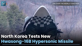 North Korea Tests New Hwasong16B Hypersonic Ballistic Missile [upl. by Eerat]