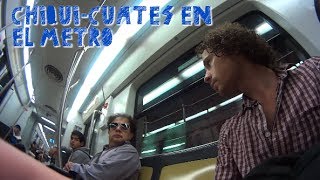 ChiquiCuates en el Metro  Provinciano en DF [upl. by Ihcego630]