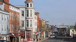 Driving Downtown  Havre de Grace 4K  Maryland USA [upl. by Jaquenetta858]