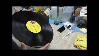 Audiophile vinyl record cleaning demonstration  Record Doctor V [upl. by Valina]