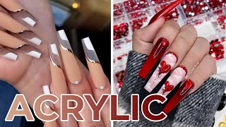 ✨138✨Amazingly Beautiful Acrylic Nail Art Designs Compilation 💅 [upl. by Gaivn539]