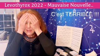 Levothyrox 2022 thyroïde levothyroxine effetssecondaires [upl. by Avat]