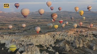 Kapadokya Göremede Sıcak Hava Balon Turu [upl. by Aidnac]