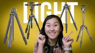 The 4 BEST LIGHTWEIGHT Travel Tripods of 2023 [upl. by Phoebe323]