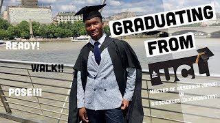 GRADUATION DAY  UCL University College London  Get Ready Pose and Walk with Me [upl. by Alle]