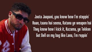 KRNA  Joota Japani Lyrics [upl. by Akital]