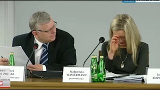 Małgorzata Wassermann nie wytrzymała na odpowiedź sędziego [upl. by Aikym635]